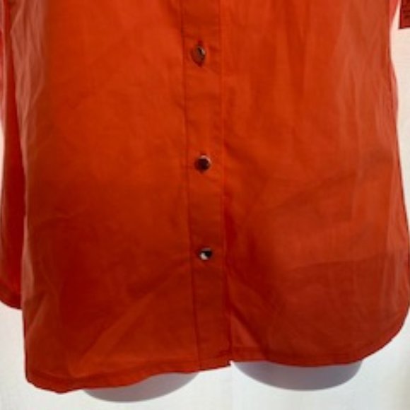3/$20 Nwt Zac & Rachel PXL Orange Top - Picture 4 of 7
